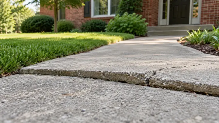Concrete repair & leveling project visualization